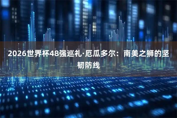 2026世界杯48强巡礼·厄瓜多尔：南美之狮的坚韧防线